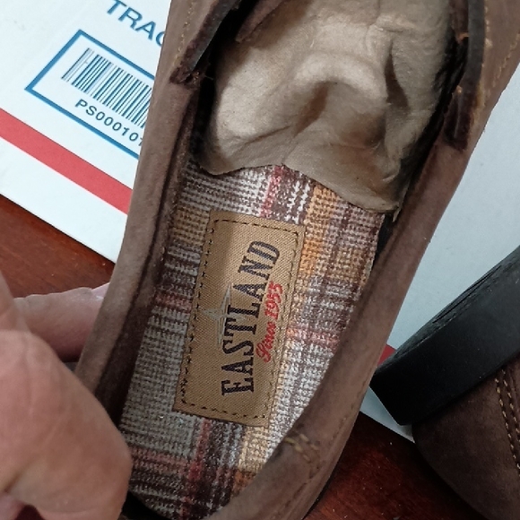 Eastland Women s Brown Leather Shoes Size 7.5 - Picture 9 of 10